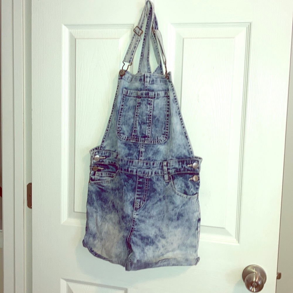 tie dye overalls